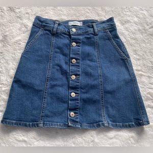 Mango Jeans Skirt
